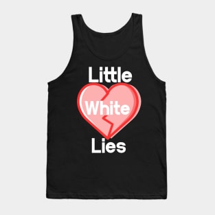 Little White lies White Lies Party Red heart Tank Top